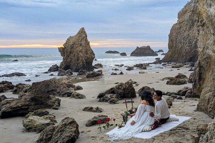 Private Luxury Picnic at El Matador Beach in Malibu - Photo 1 of 6